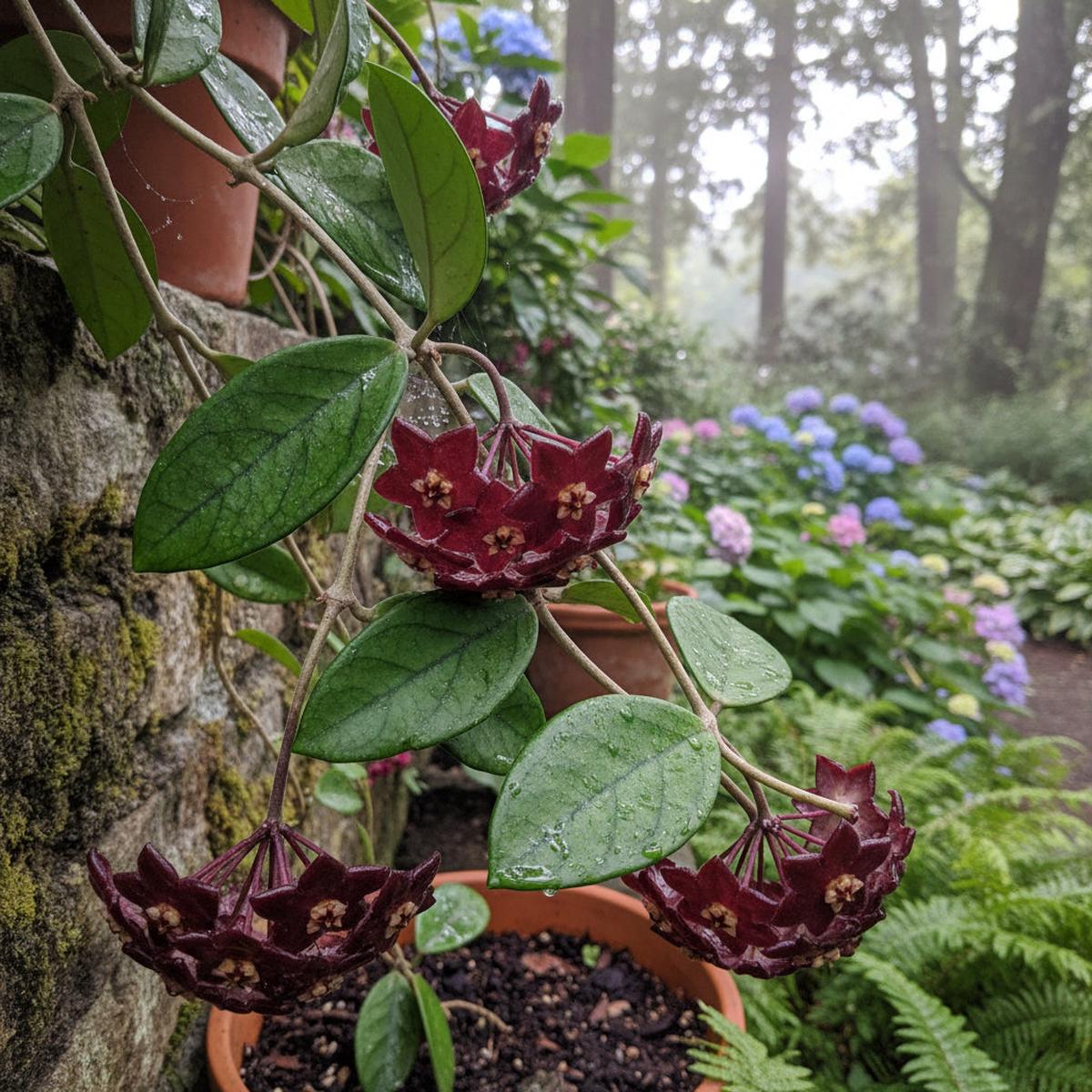 Burgundy Hoya Seeds for Planting