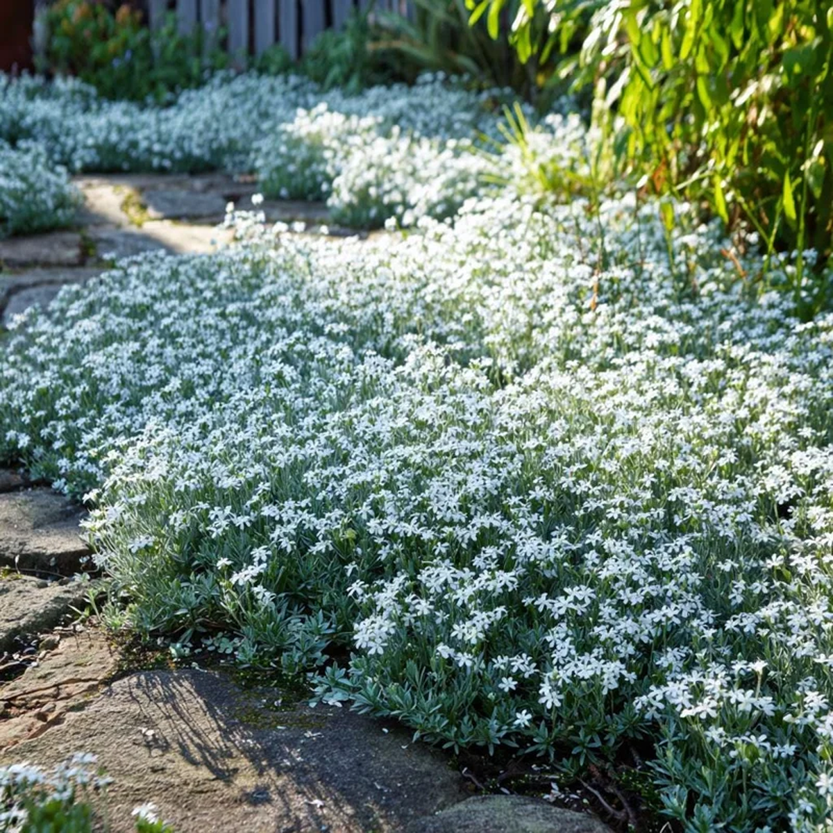 Snow in Summer Seeds - Cerastium Tomentosum - 500 Seeds - Silvery Groundcover Perennial