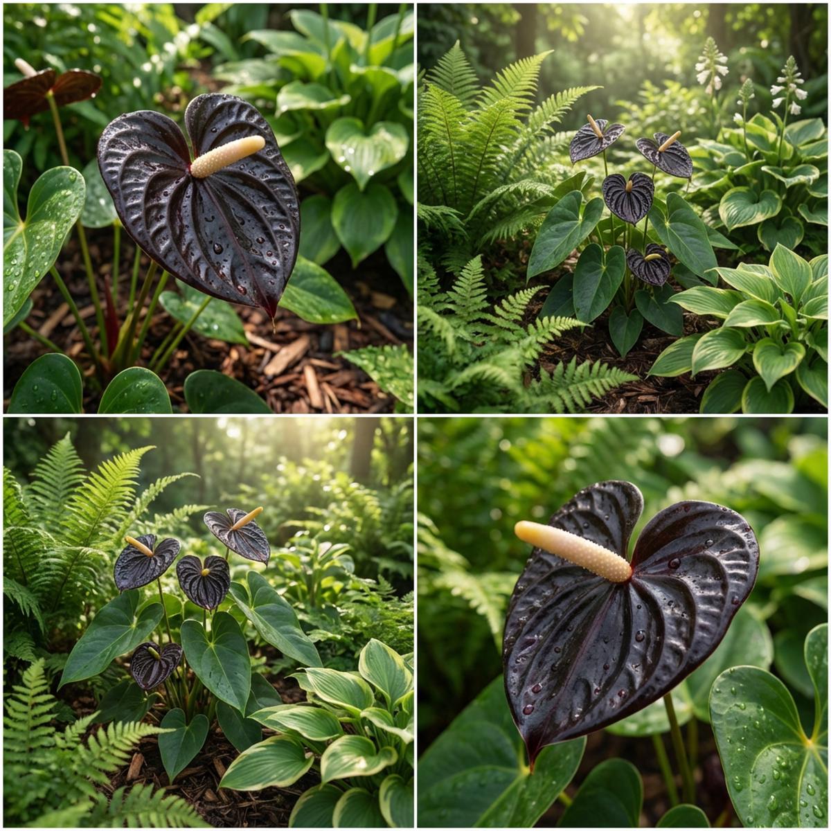 Black Anthurium Seeds for Easy Planting and Growing
