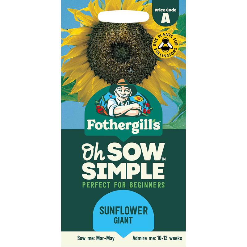 Oh Sow Simple - Sunflower Giant Single Flower Seeds