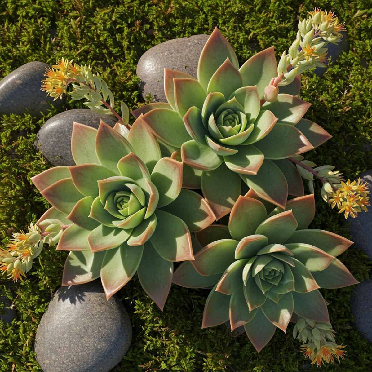 Green Succulent Flower Seeds for Planting
