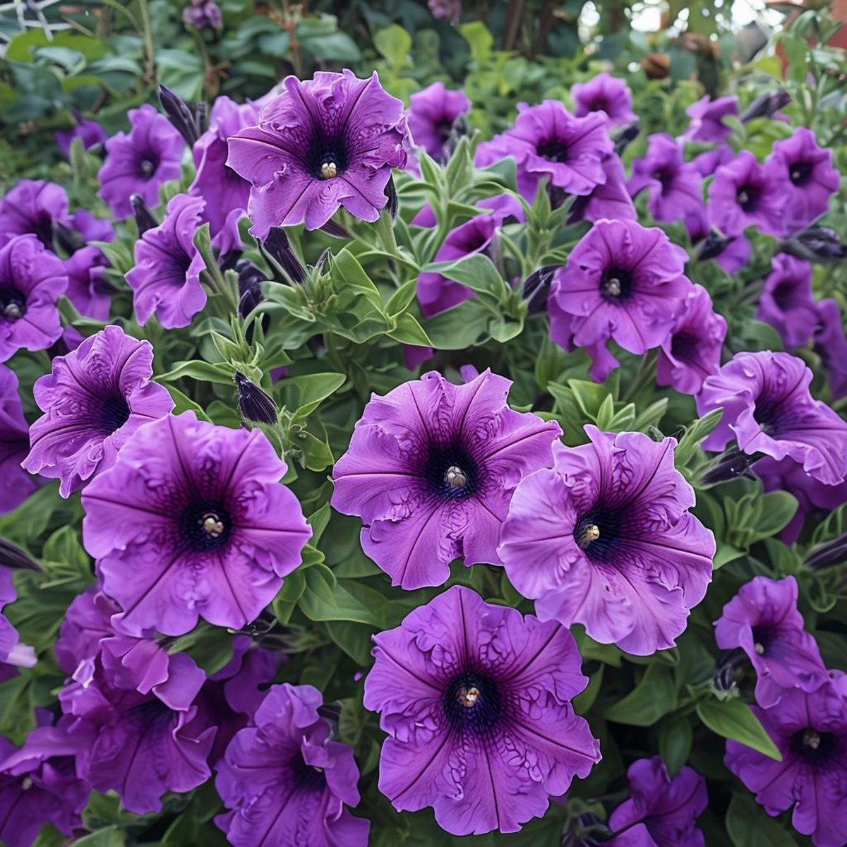 Violet Petunia Flower Seeds for Planting  Cut Flower Favorite, Heirloom, Non-GMO, High Germination