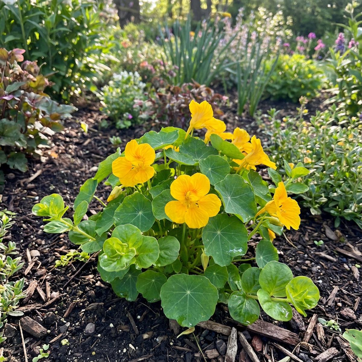 Yellow Rotundifolia Flower Seeds for Planting Ideal for Brightening Gardens with Vibrant Blooms