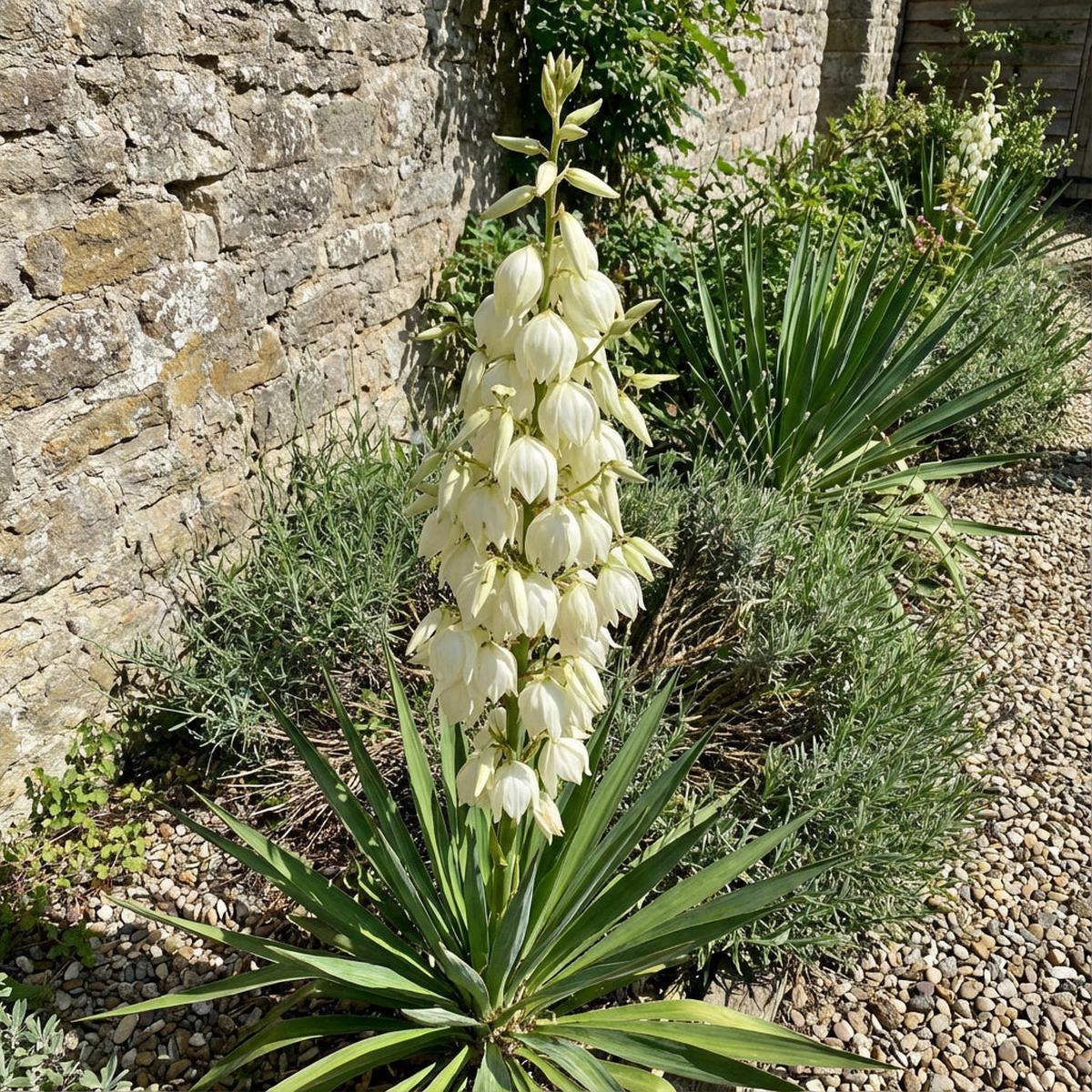 White Yucca Tree Planting Seed Perfect for Gardens, Easy to Grow, Ideal for Adding Unique Foliage to Your Outdoor Space