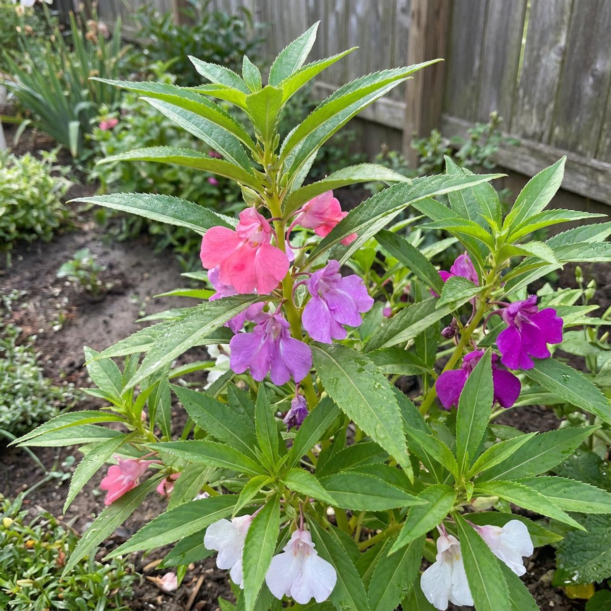 Balsamine Flower seeds for Planting - Drought Tolerant, Heirloom & GMO Free Seeds for Home Garden