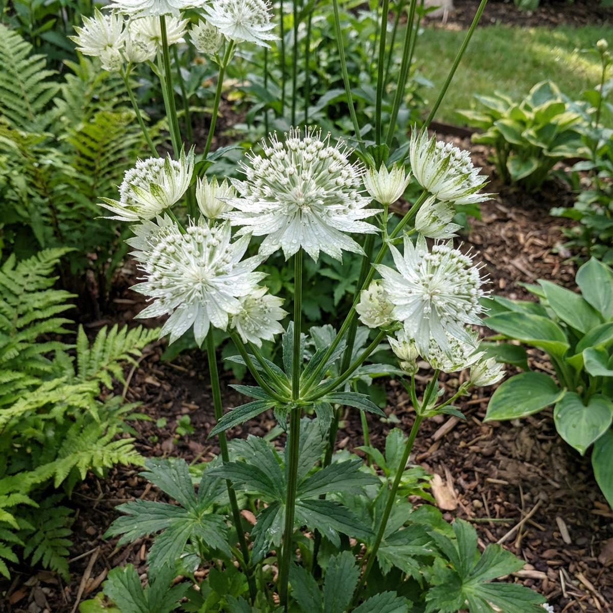 White Astrantia Flower Planting for a Stunning Garden Seeds for Lush, Elegant Blooms in Your Outdoor Space