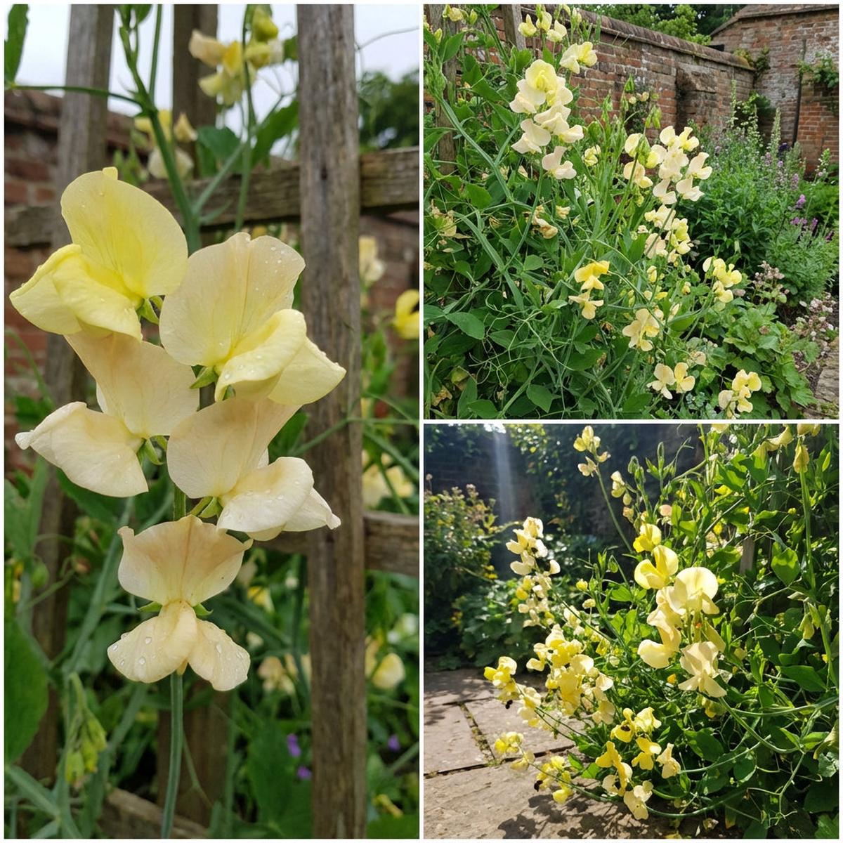 Yellow Sweet Pea Flower Seeds for Vibrant Garden Planting