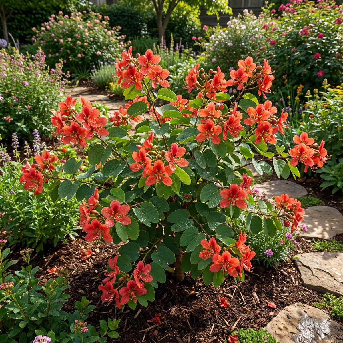 Bauhinia Tree Seeds for Planting - Red Perennial