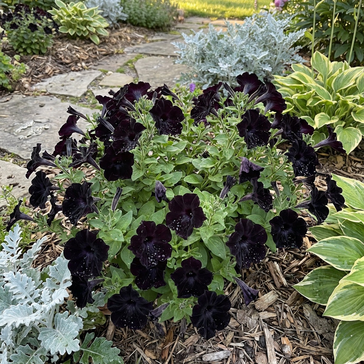 Black Velvet Petunia Flower Seeds for Planting