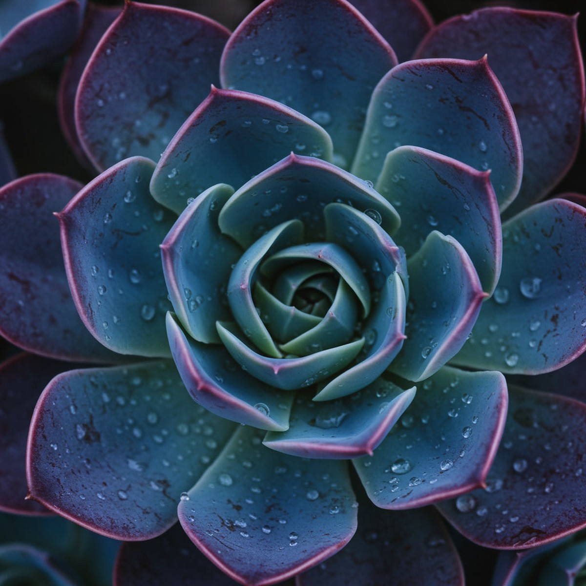 Blue & Purple Succulent Flower Seeds for Planting - Easy Grow Garden Seeds