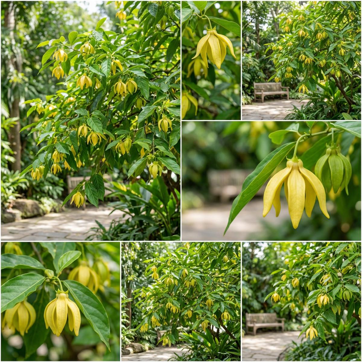 Yellow Cananga Flowering Seeds for Planting and Gardening