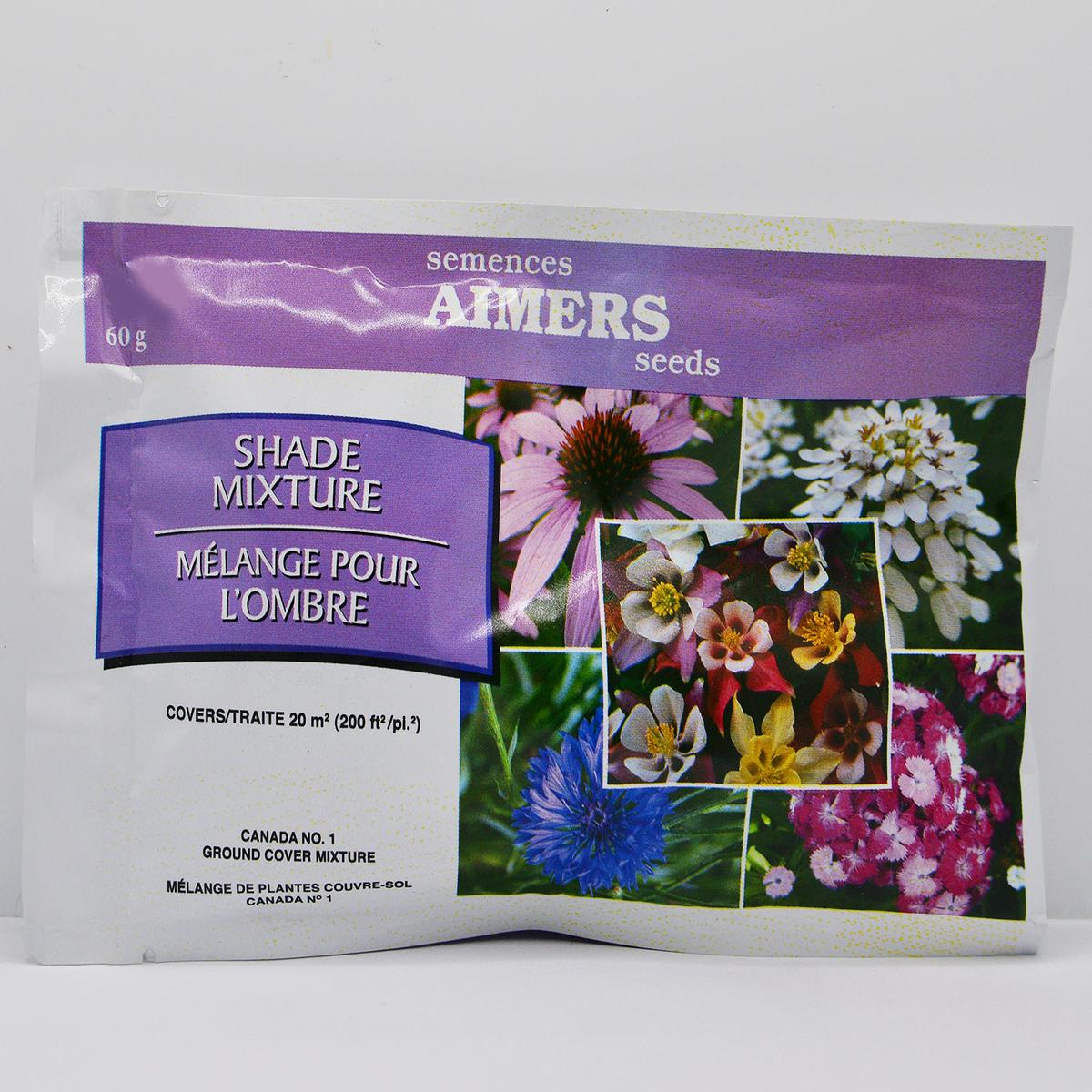 Wildflower Shade Mixture - Aimer's Organic Seeds
