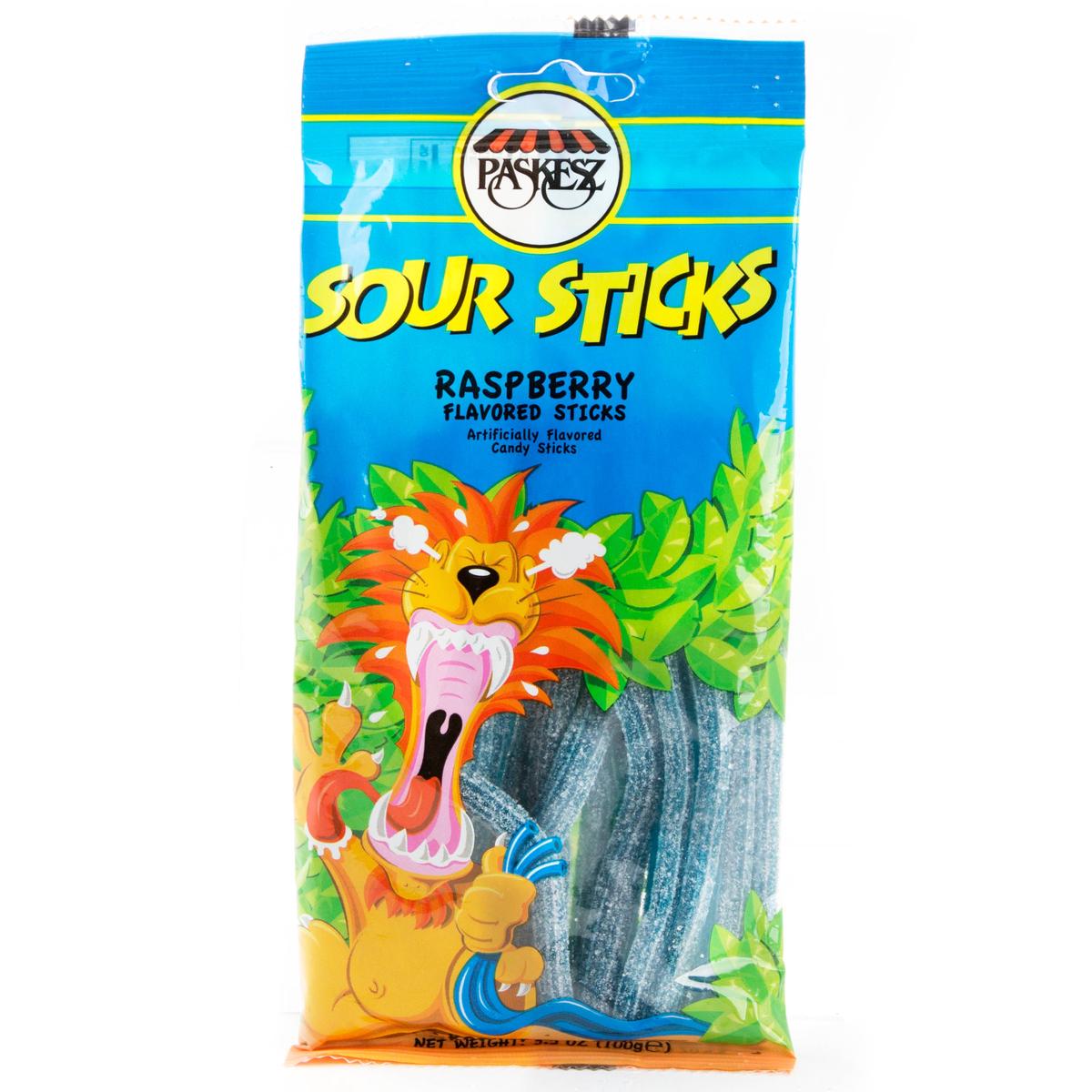 3.5 oz Sour Sticks - Blue Raspberry