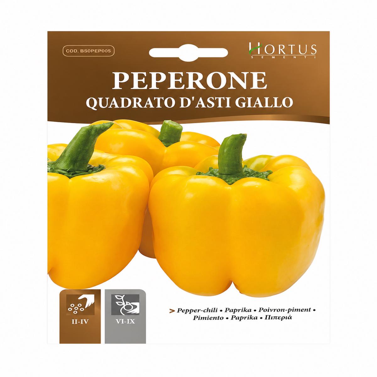 Yellow Capsicum Seeds (Paprika) |    ()