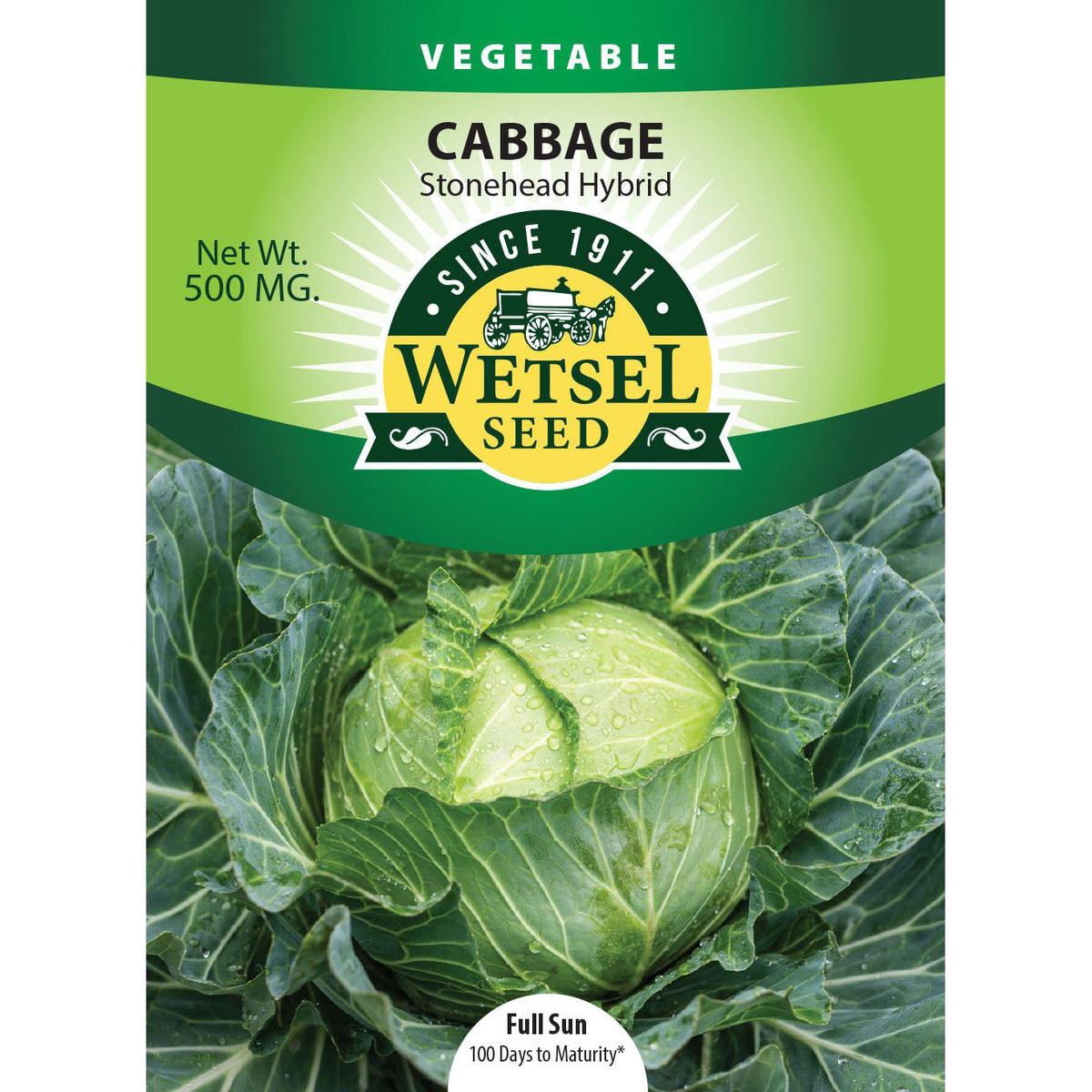 Wetsel Seed Hybrid Stonehead Cabbage Seed