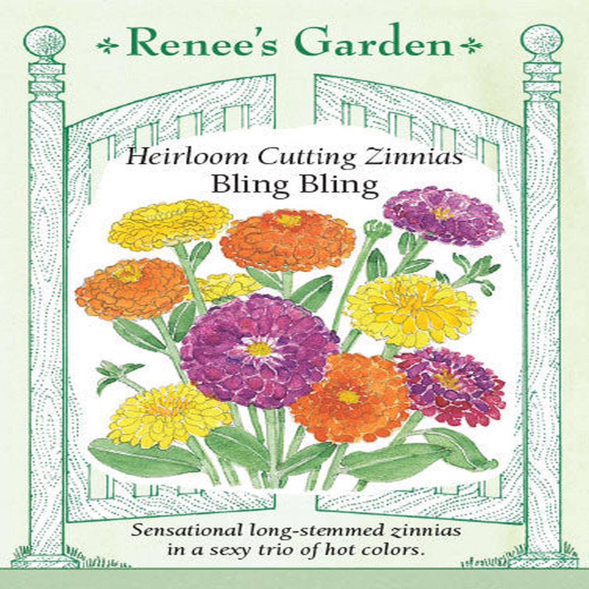 Zinnia Bling Bling - Renee's Garden