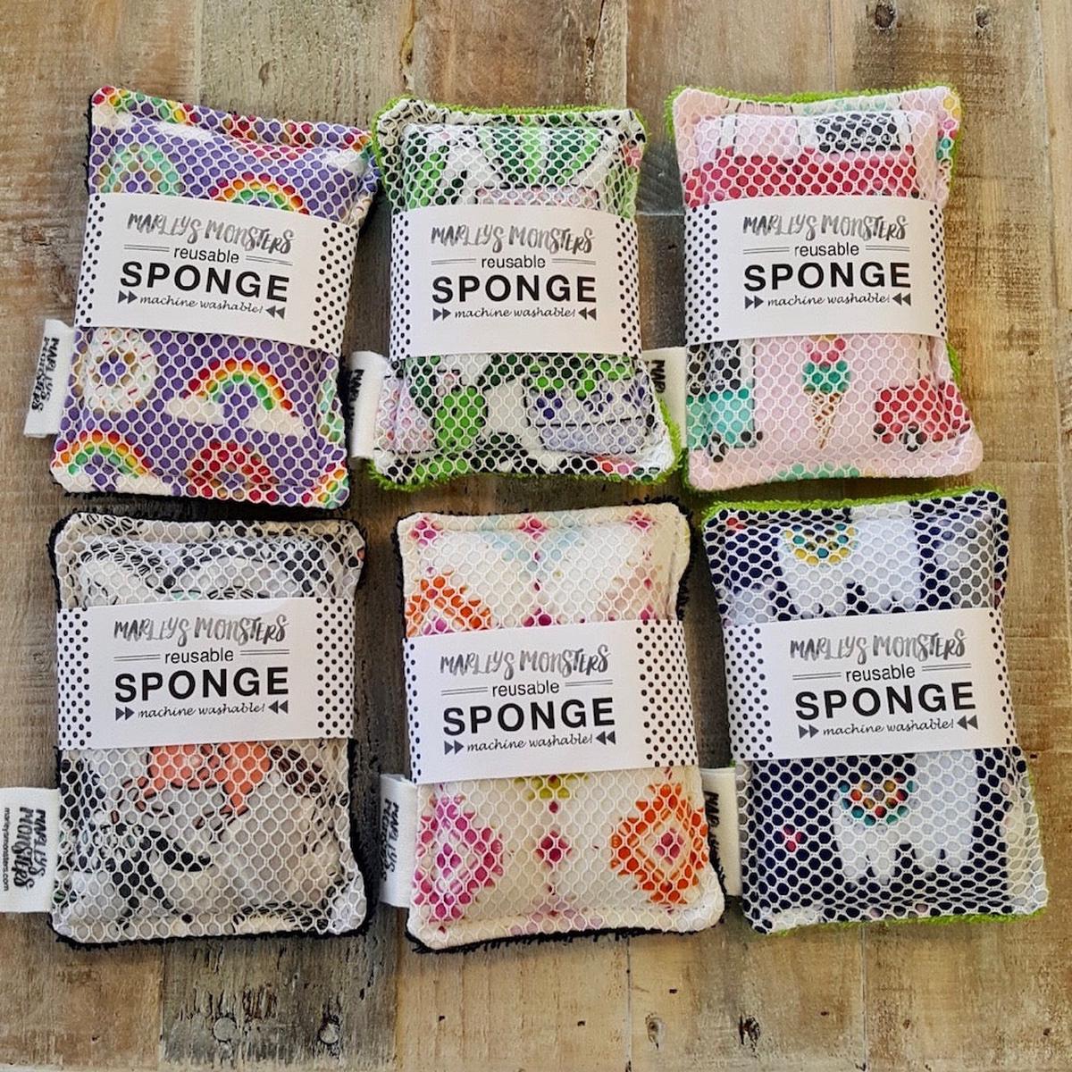 Washable Sponge - Black Back