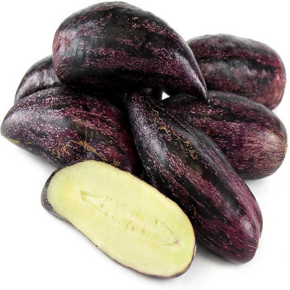 Rare Giant Purple Pepino Fruit Seeds (Solanum muricatum) Sweet Melon-Like Heirloom, Non-GMO & Organic Garden Seeds