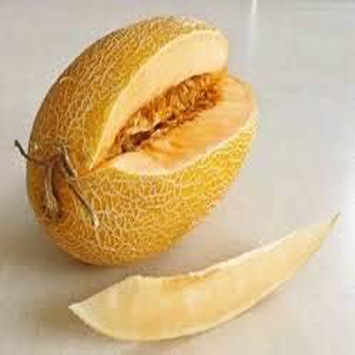 White Yellow Melon Cantaloupe Seeds for Planting  Heirloom Non-GMO Organic Garden Seeds, High Germination, Sweet Fruit