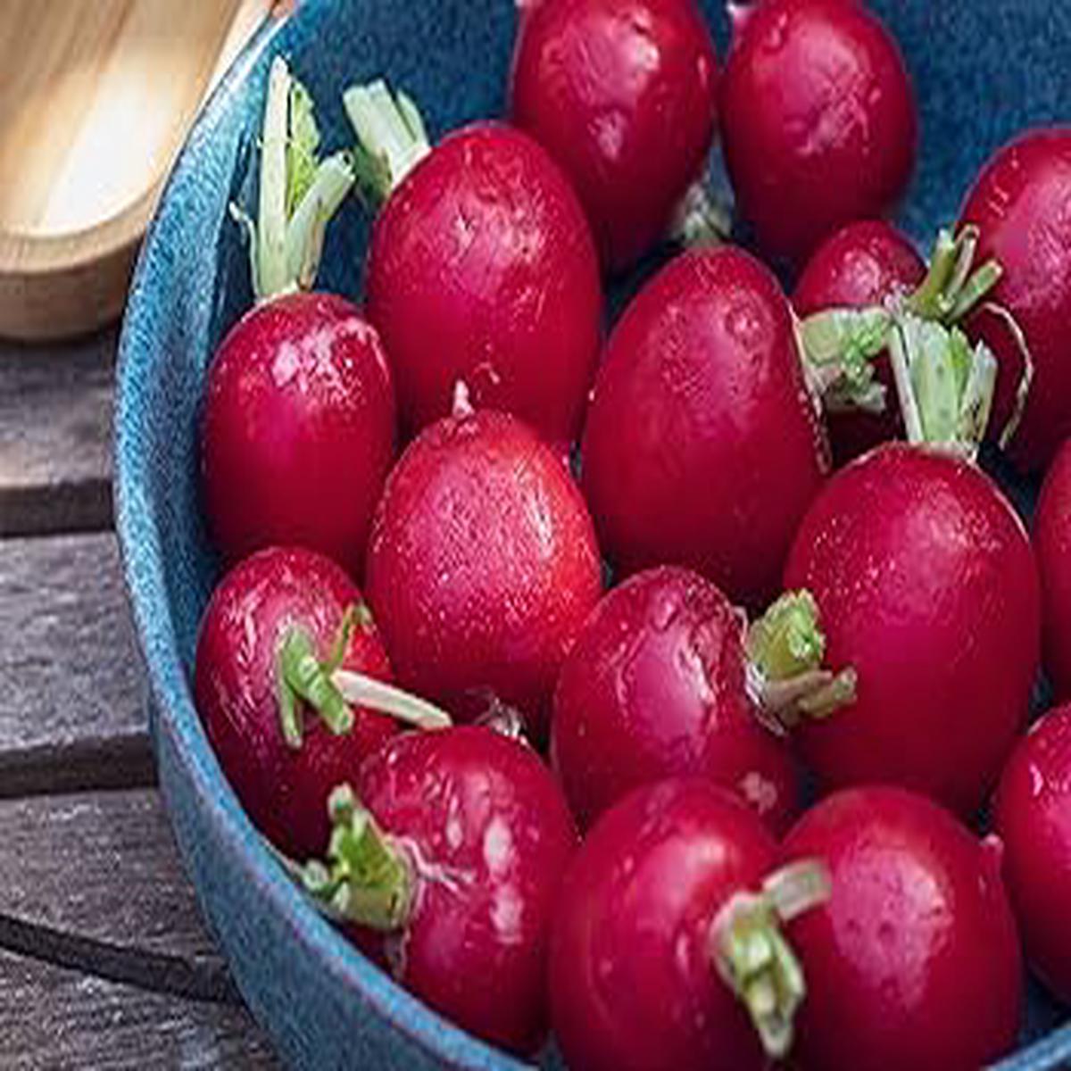 Radish Red Fruit & Vegetable Seeds for Planting Heirloom, Non-GMO Seeds for Crisp, Flavorful Harvests