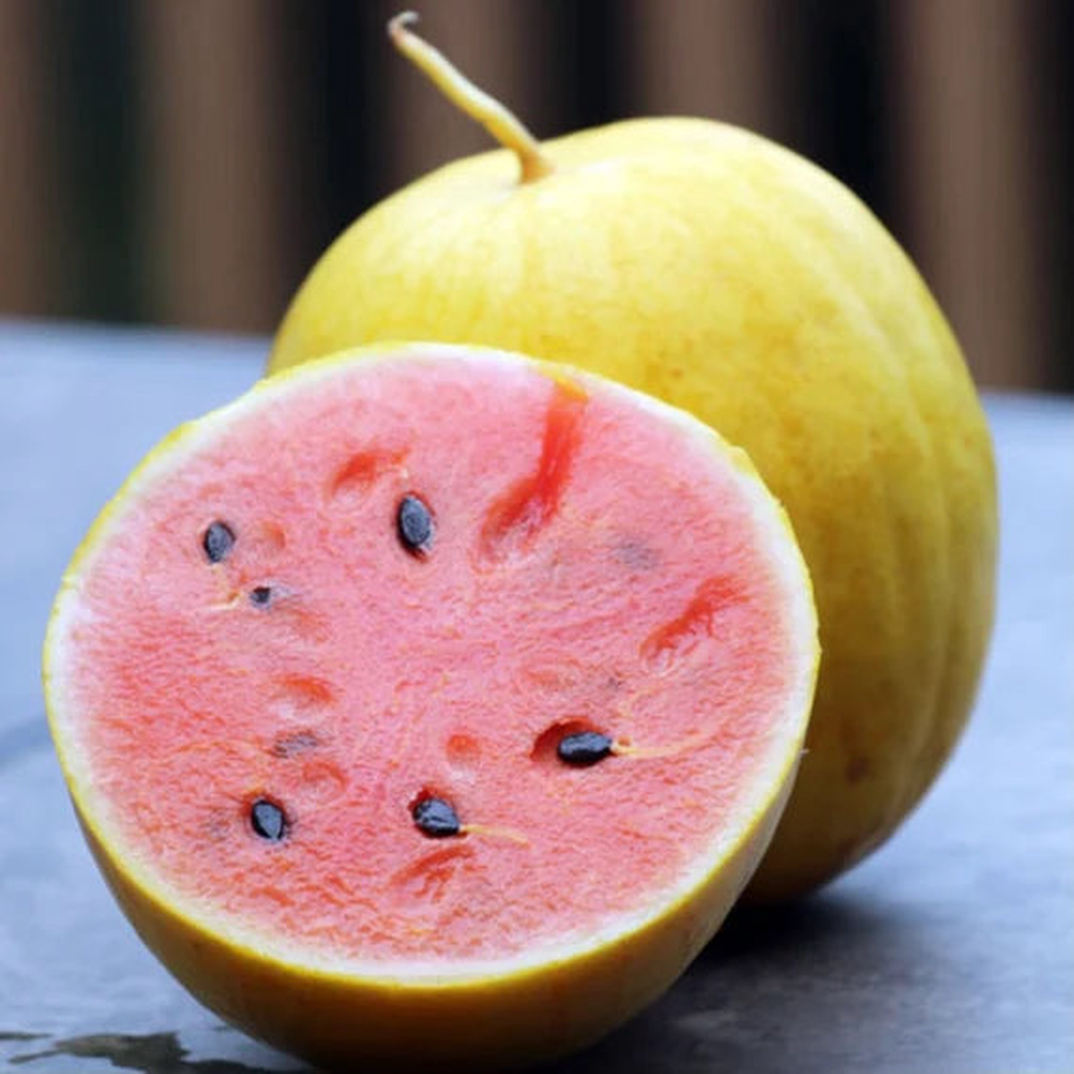 Golden Midget Watermelon Seeds Refreshing Sweet Watermelon, Heirloom & Non-GMO Seeds for Garden Planting, 100 pcs