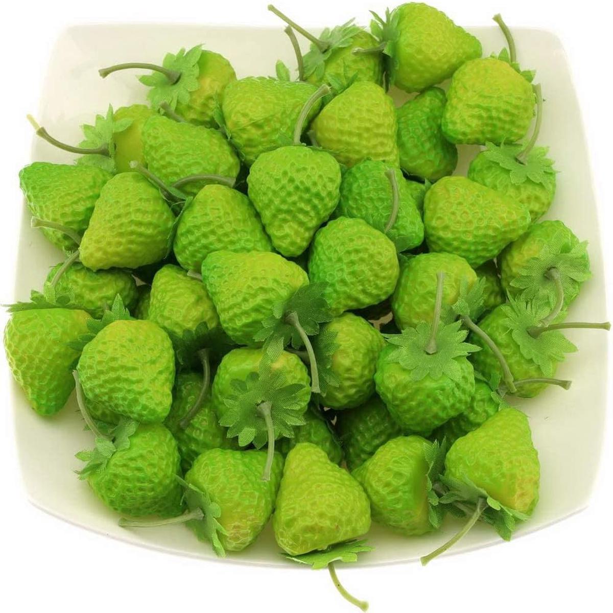 Green Strawberry Fruit Seeds for Planting Non-GMO, Heirloom Organic Garden Seeds with High Germination for Home Gardens