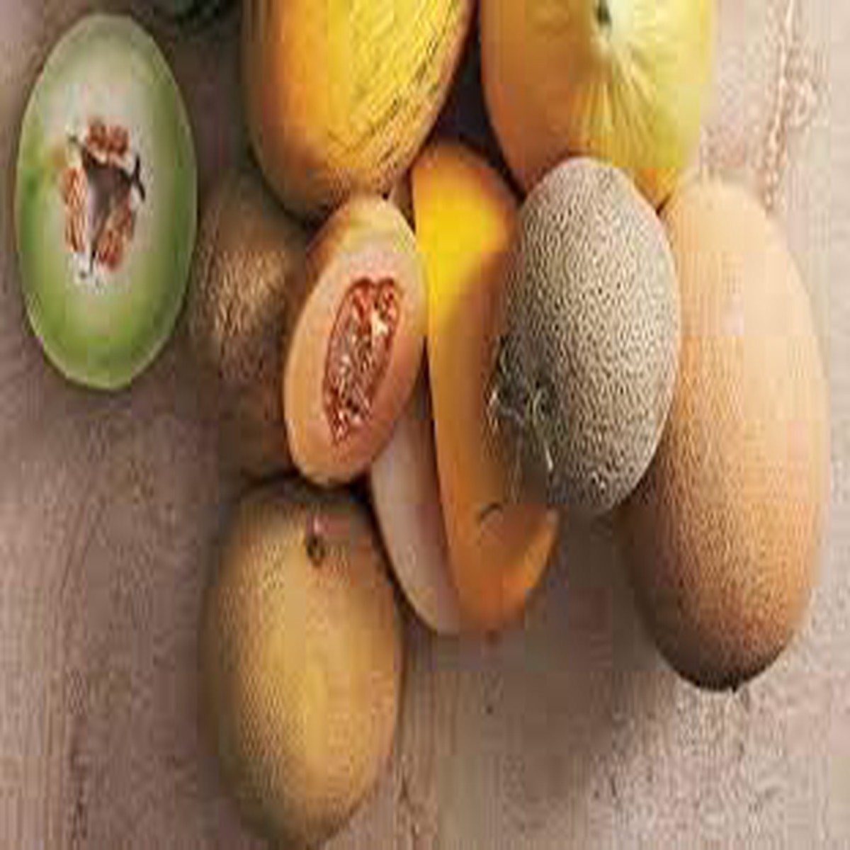 Grey Cantaloupe Fruit Seeds for Planting Heirloom, Non-GMO Seeds for Sweet & Juicy Garden Melons