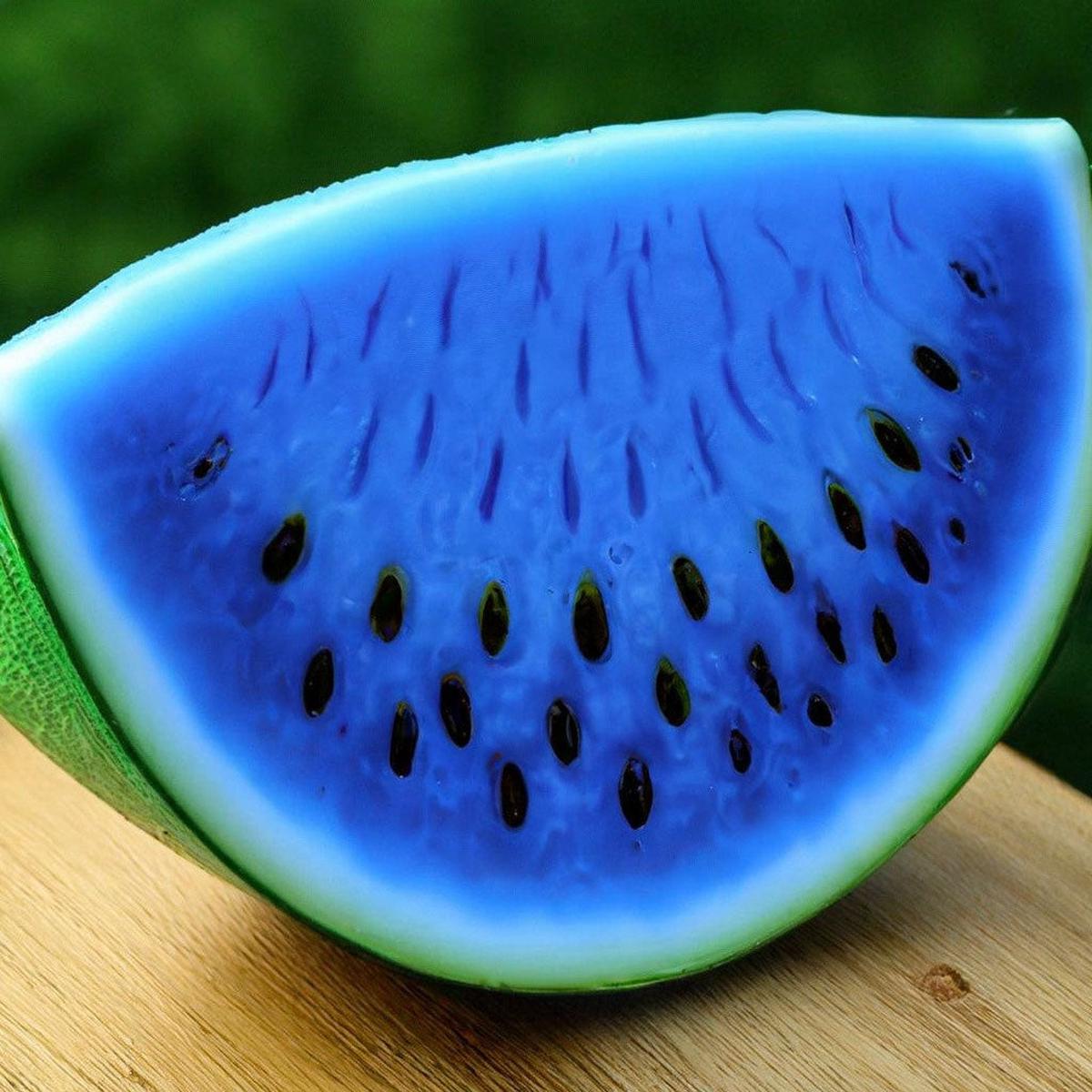 Dark Blue Watermelon Fruit Seeds for Planting  Heirloom & Non-GMO Seeds for Sweet and Juicy Summer Harvests