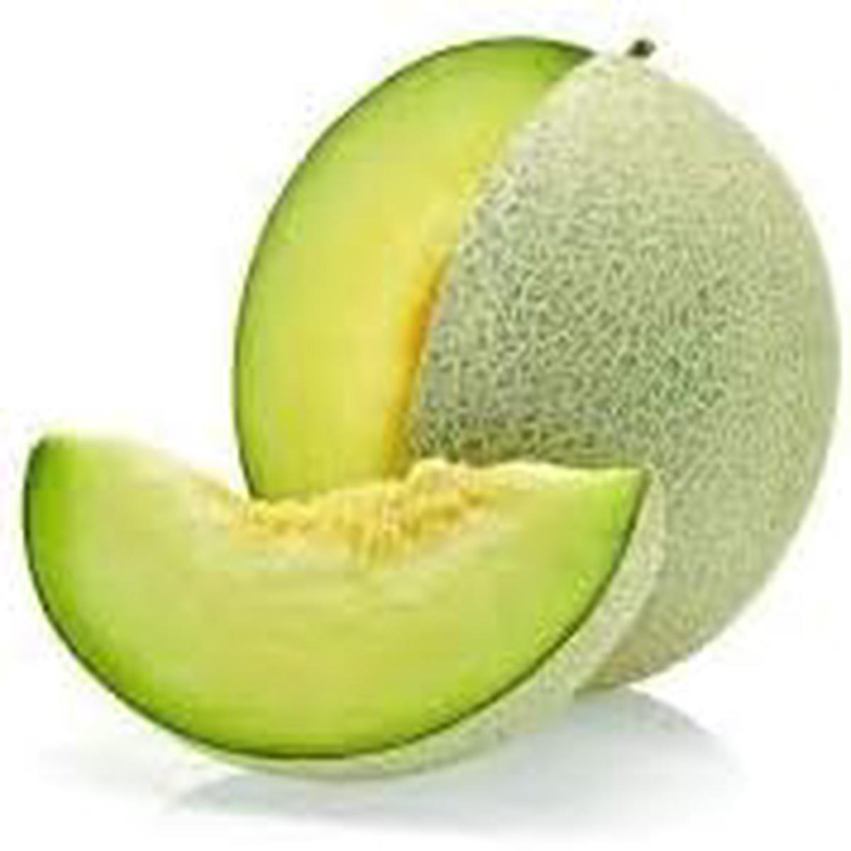 Green Honeydew Melon Fruit Seeds Heirloom, Non-GMO, High Germination Organic Garden Seeds for Planting