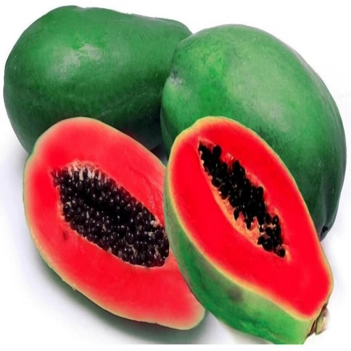 Red Caribbean Papaya Fruit Seeds for Planting  Grow Sweet, Tropical Red Papayas in Your Backyard, Heirloom & Non-GMO