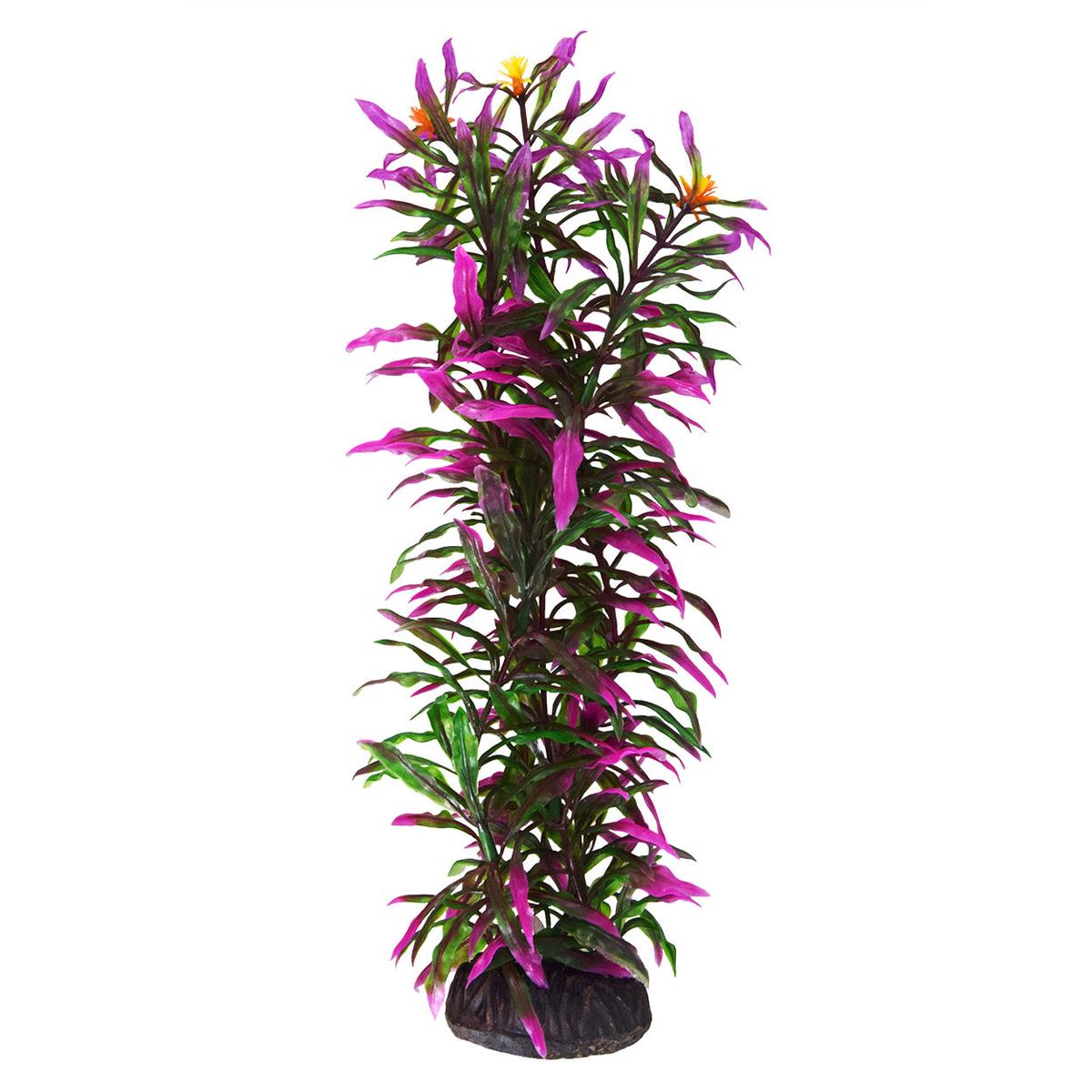 Underwater Treasures Hygro Araguais Plastic Plant - 12 inch
