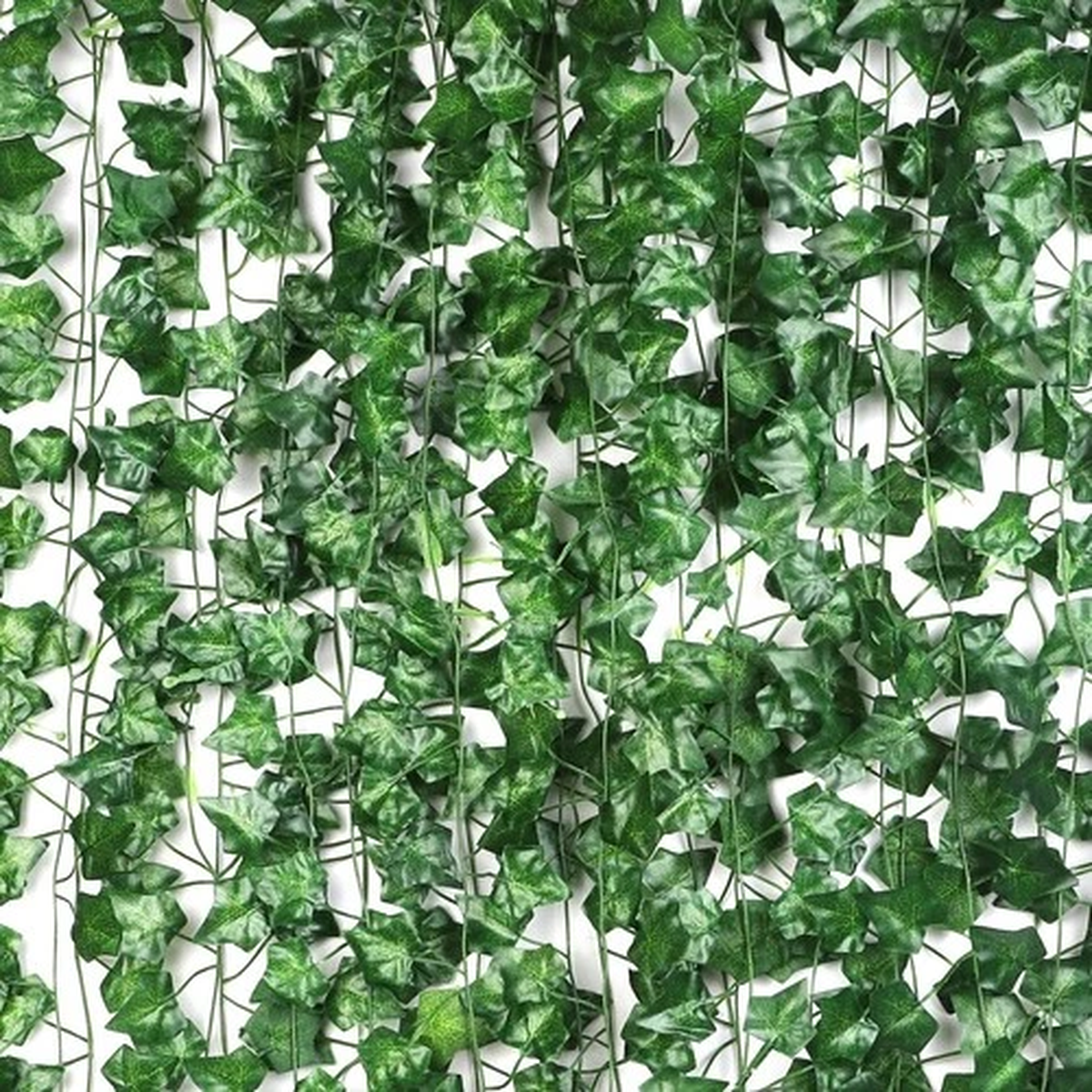 12 Pack Artificial Ivy Fake Vines Greenery Garland Hanging Plants for Garden