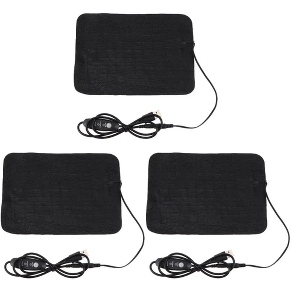 3 Pcs Solar Powered Heat Mat for Plants Home Brew Pad USB Heating