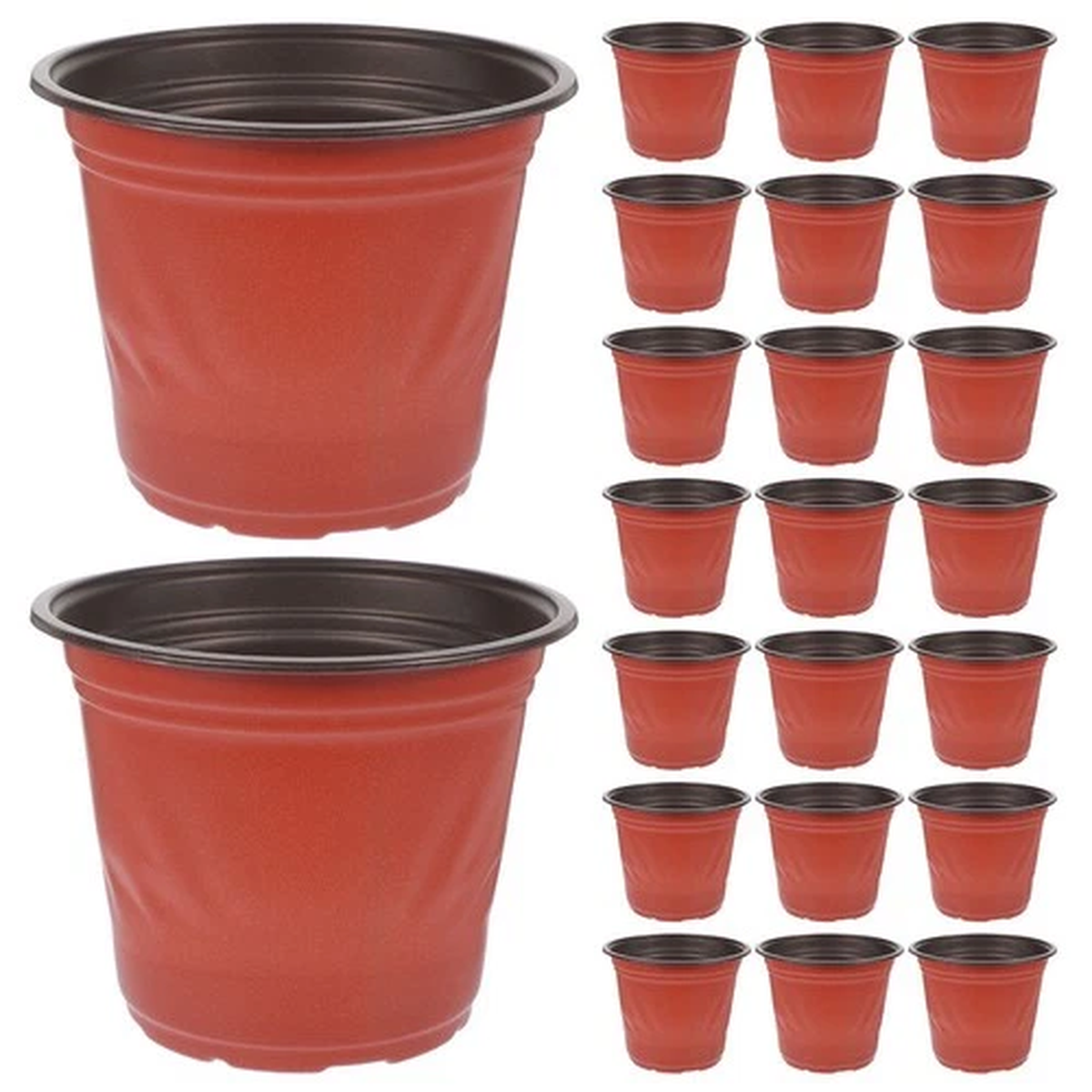 50 Pcs Planter Outdoor Indoor Succulent Container Flower Pot Pots