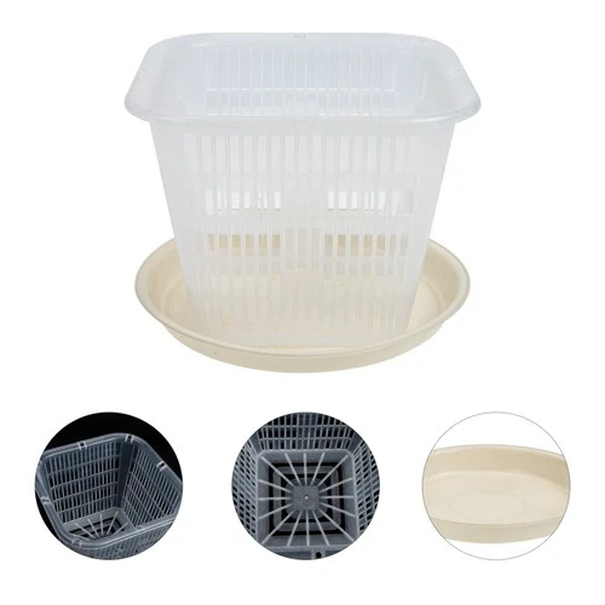 Breathable Flowerpot Gardening Pots for Plants Household Plastic