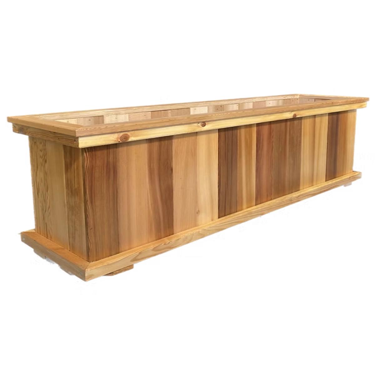 Cedar Merika Planter Box 48x12x16