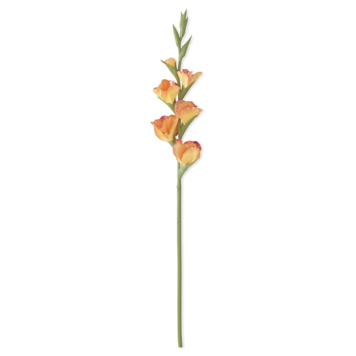 Real Touch Gladiolus 34" Orange Everlasting