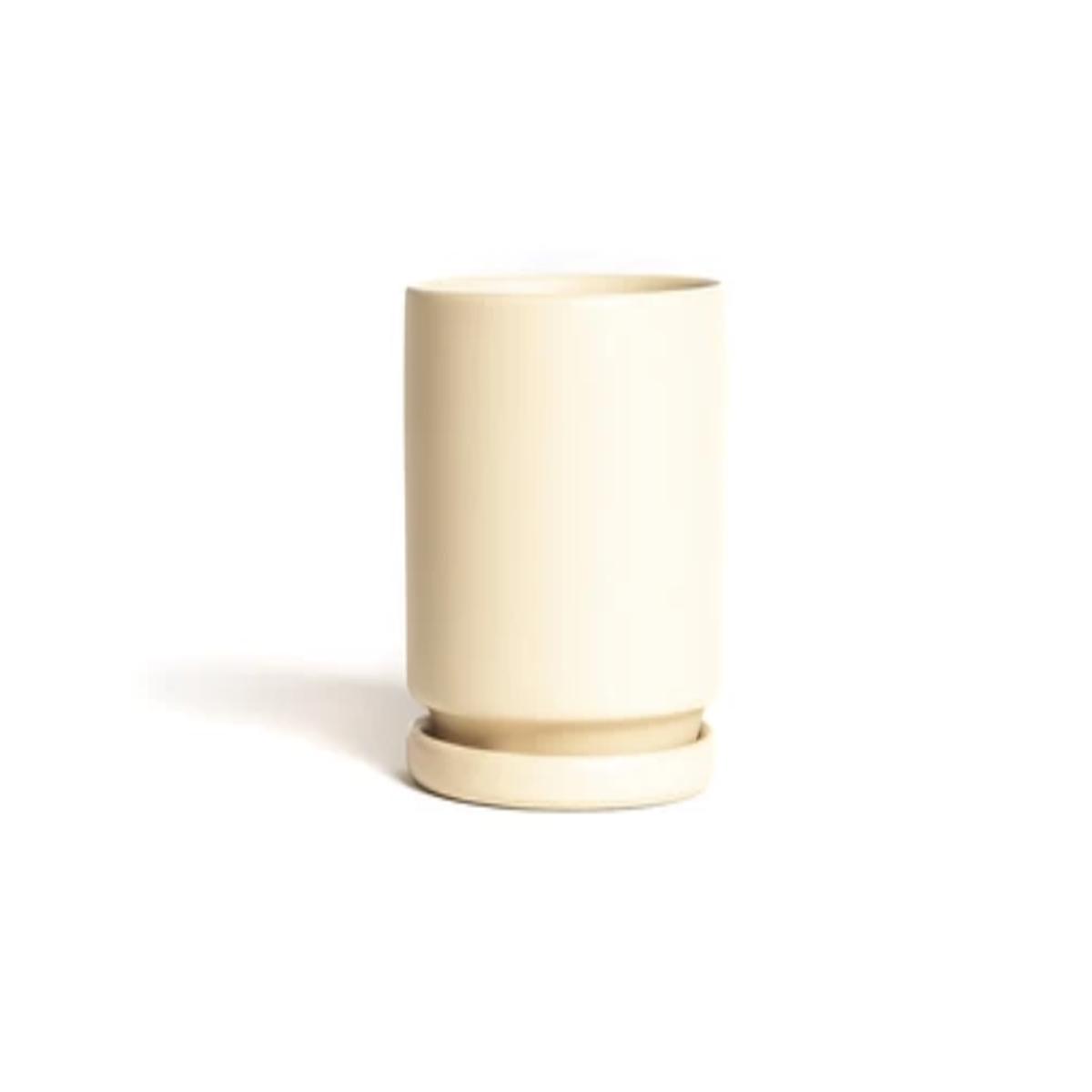 8.25" Gemstone Planter - Almond