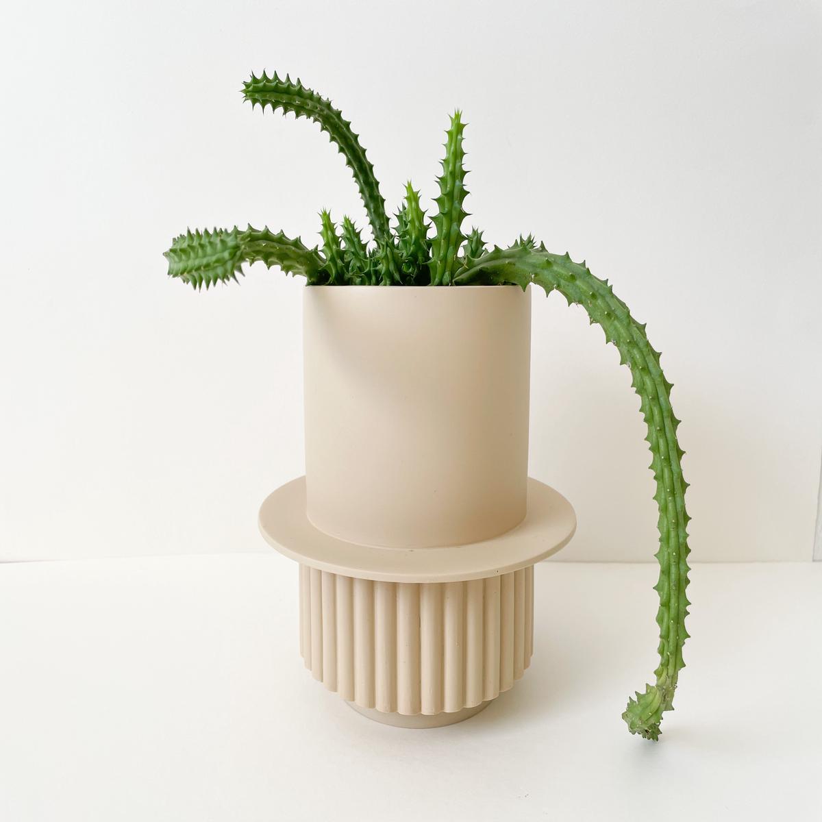 Capra Designs Roma Planter - Fossil