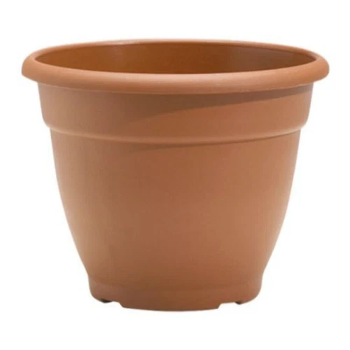 Round Plastic Plant Pot 30cm Terracotta 9.5L Home Garden Outdoor Planter Cover
