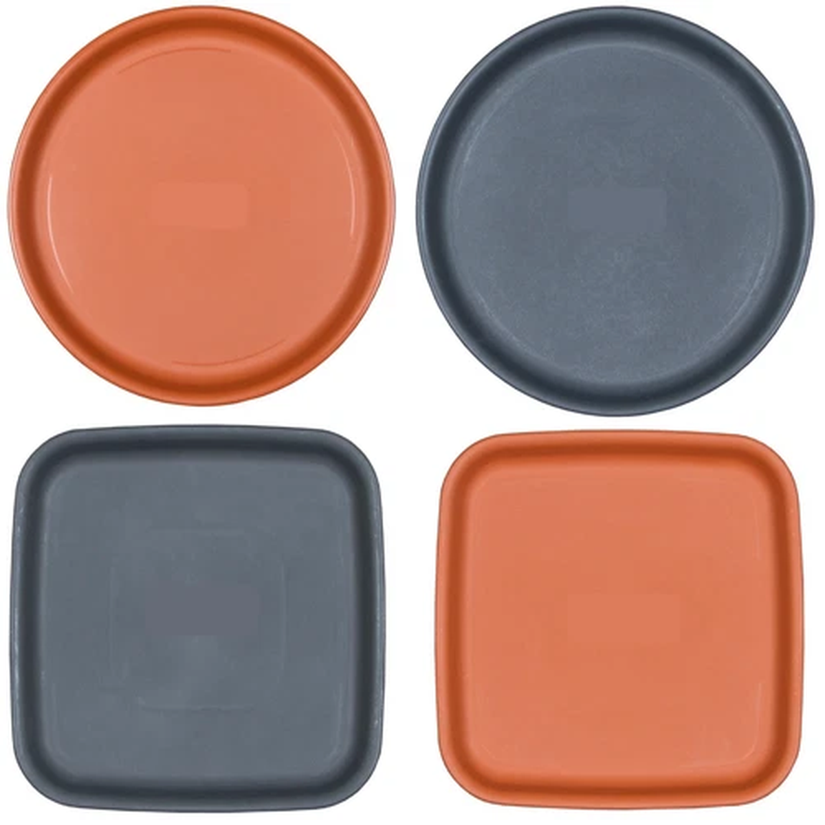 Round Square Plastic Plant Pot Saucer Planter Water Drip Tray Base Plate