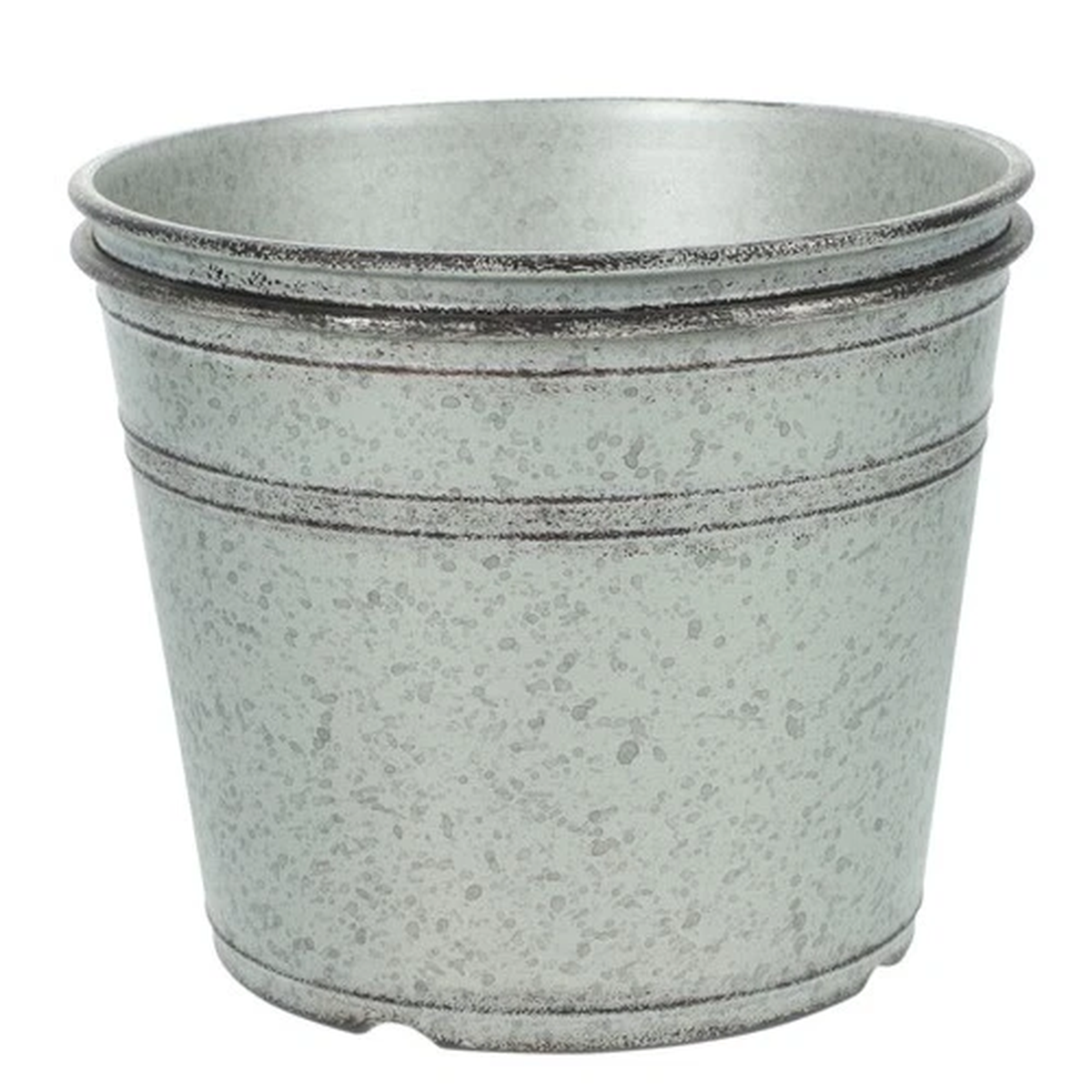 2 Pcs Plastic Planter Flower Nursery Pot Decorative Plants Bonsai