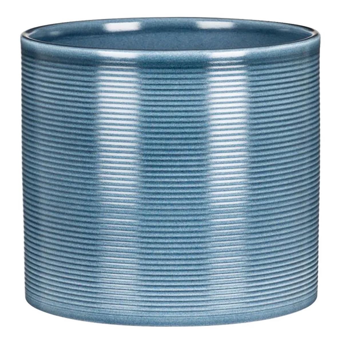 Maddy Ceramic Pot Blue Jean