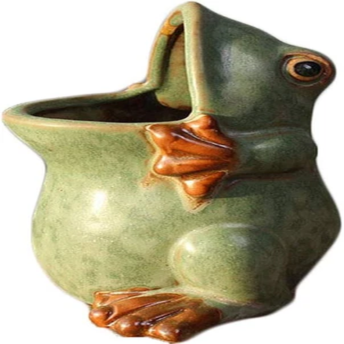 Ceramic Frog Shaped Plant Pot/Bonsai Pot/Flower Pot/Succulent Planter/...