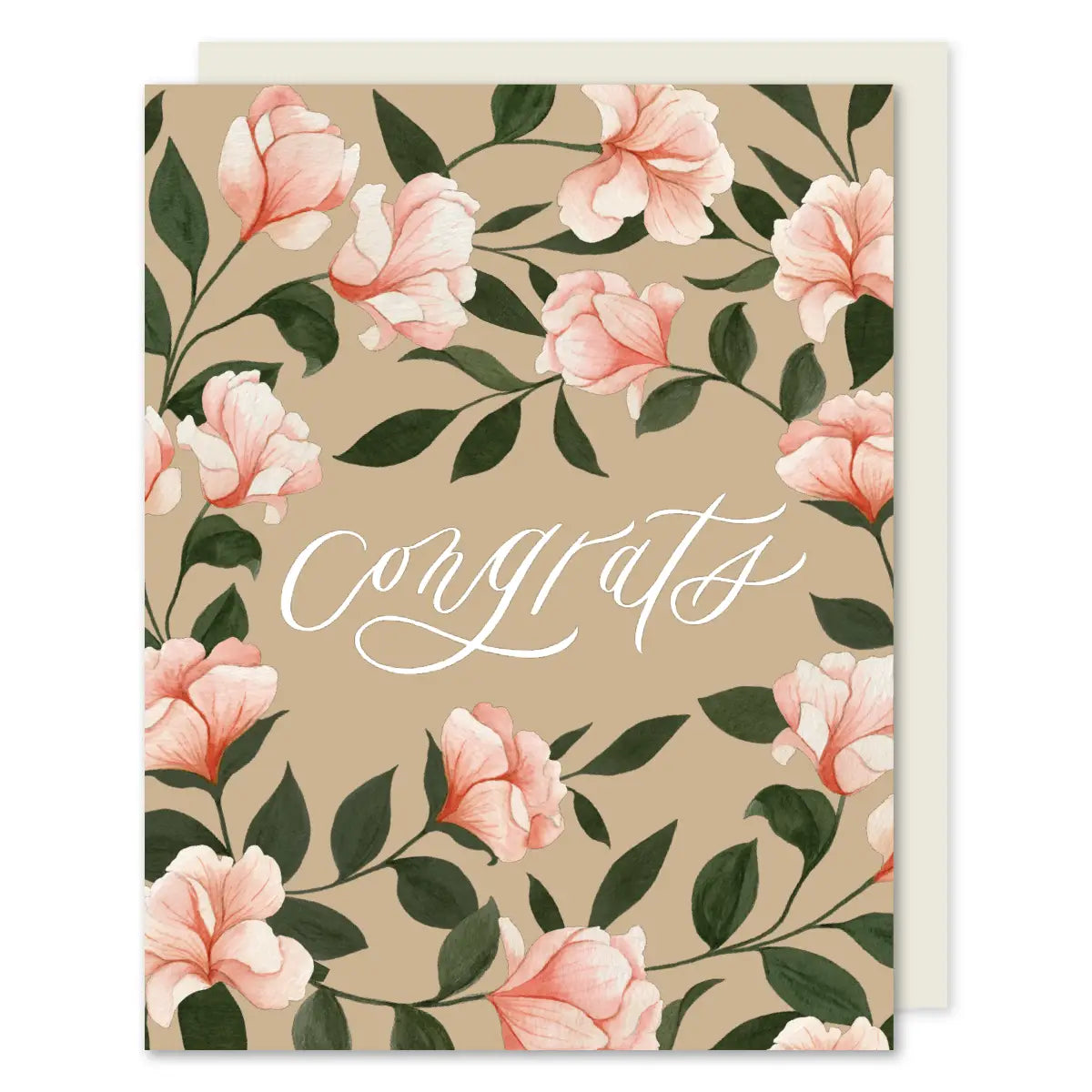 Congrats Garden Rose Card