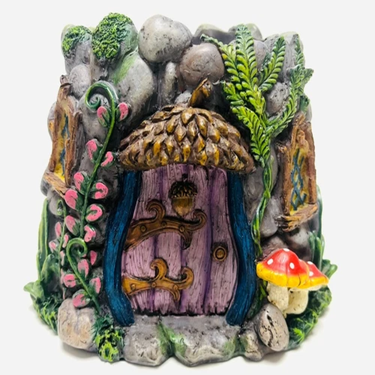 Fairy Garden Plant Flower Pot Indoor Outdoor Bulb See Planter