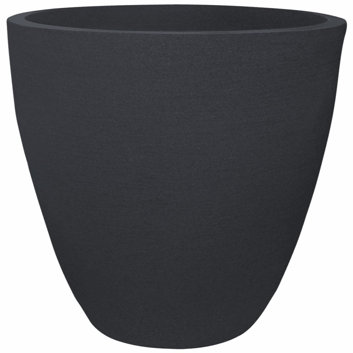 Modern Conic Pot 77x54cm Lead