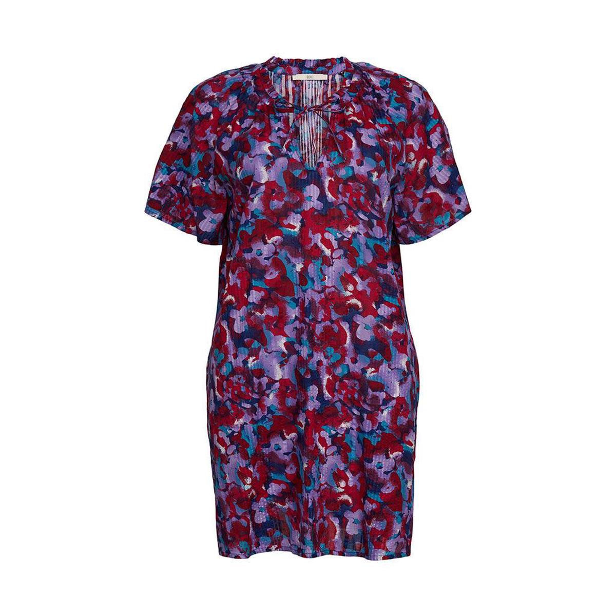 Seersucker Dress Dobby Print