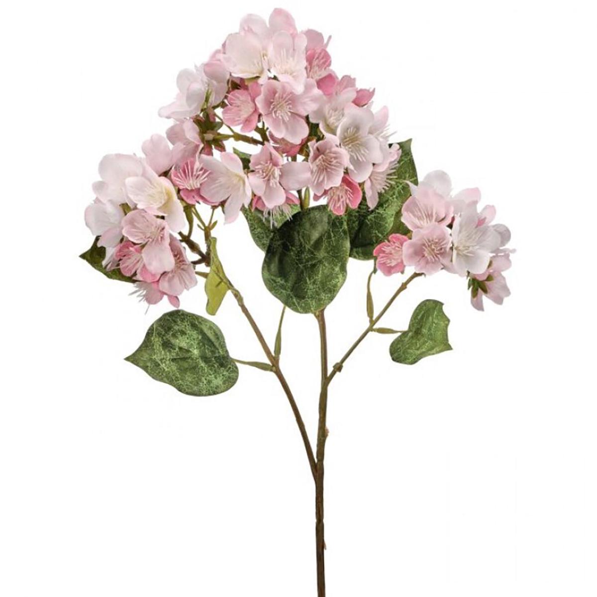 Triple Spring Blossom Spray Light Pink Everlasting