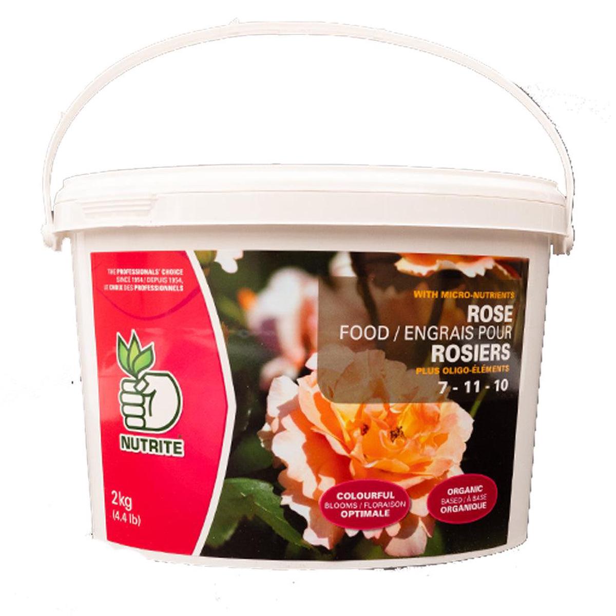 Nutrite Rose Food 2kg Pail